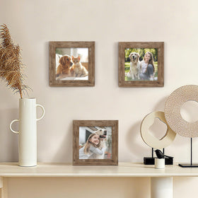 TOFOREVO 4x4 frame sturdy MDF wood construction for lasting display