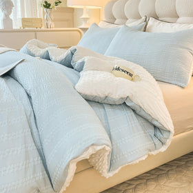 tohrisa boho comforter set queen striped seersucker texture for a refined bedroom look