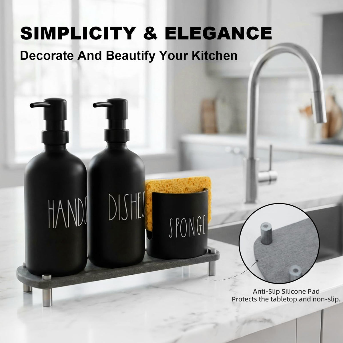 TOLDATLI refillable dispensers help reduce single-use plastic waste.