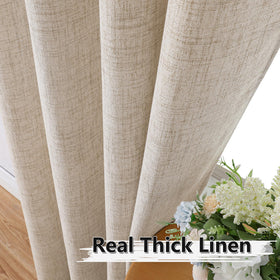 Tollpiz rod-pocket header detail demonstrates easy installation