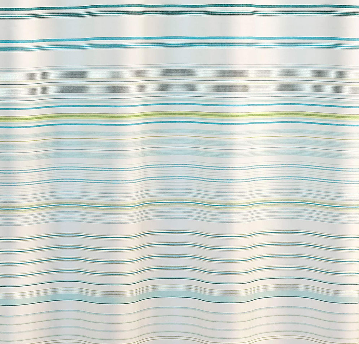 Tommy Bahama shower curtain 72 by 72 inches fits standard showers.