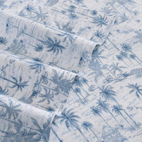 Tommy Bahama Surfside Blue king pillowcases for soft, hotel-quality sleep