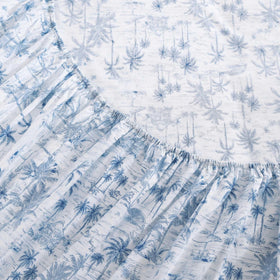Tommy Bahama Surfside Blue percale bedding setup for crisp, refreshing nights