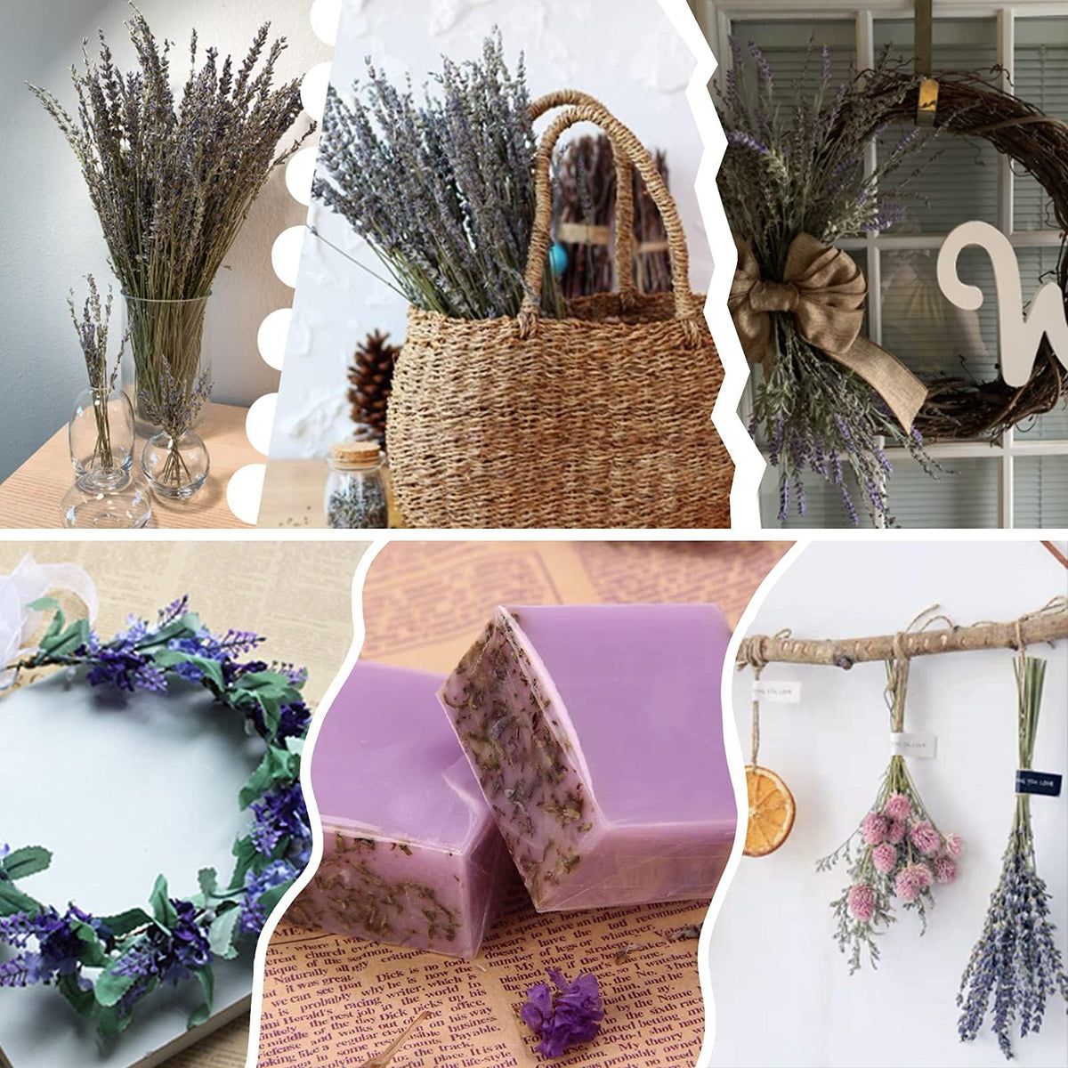 TOMOON lavender bouquet DIY craft use for soaps, candles, or sprays.