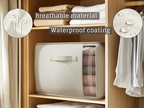 TomVista thick-handled bags protect items during moving between rooms.