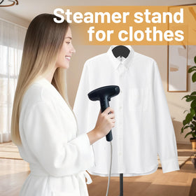 tondid foldable clothing display stand folds compactly for storage after events