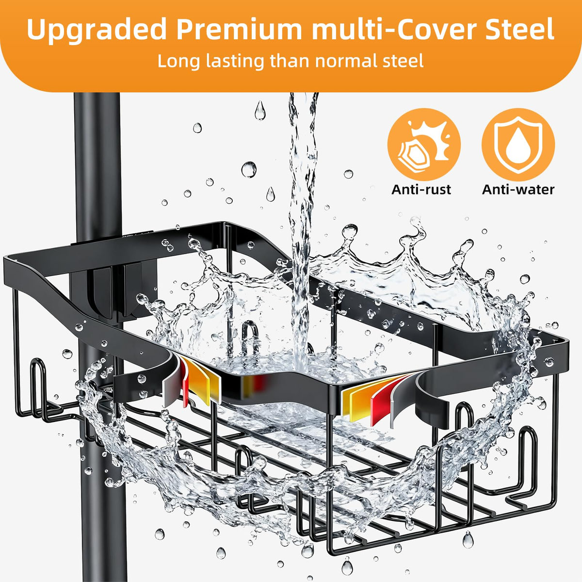 TONDID rust-resistant steel with moisture coating resists humidity in bathrooms.