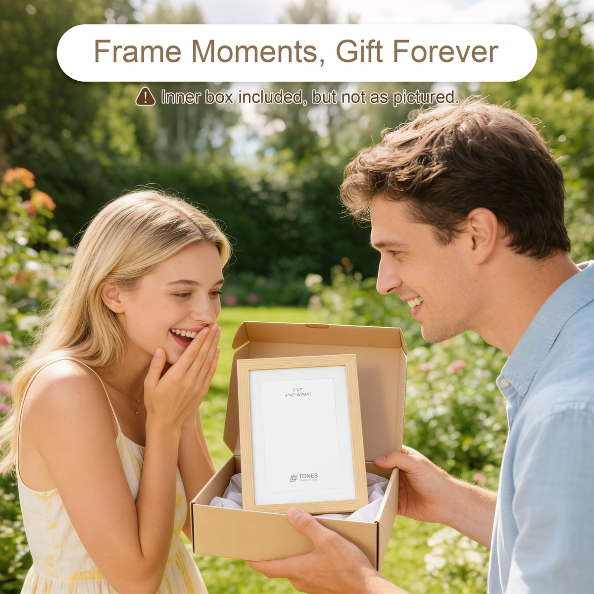 TONES FRAME DESIGN set of 2 frames for a cohesive gallery.