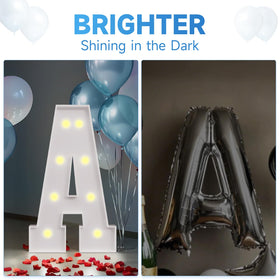 Tongjoy anti-tip brackets keep GRAD letters stable for safety.