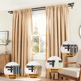 TONIAL available in black, bronze, gold, and silver finishes