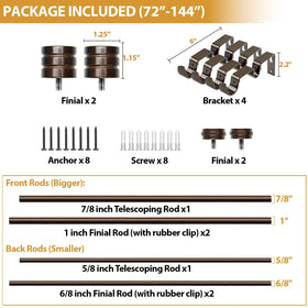 TONIAL color options bronze, silver, black, gold for versatile schemes.