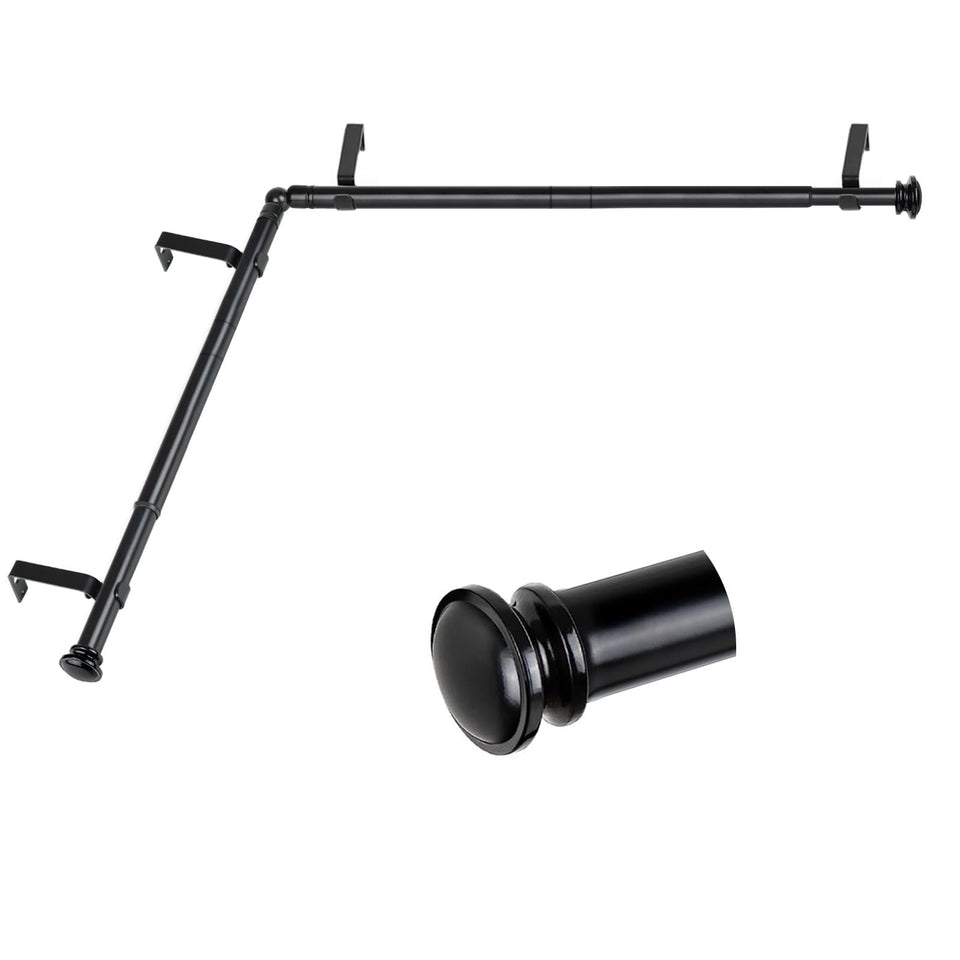 TONIAL center rod extended for versatile window sizing