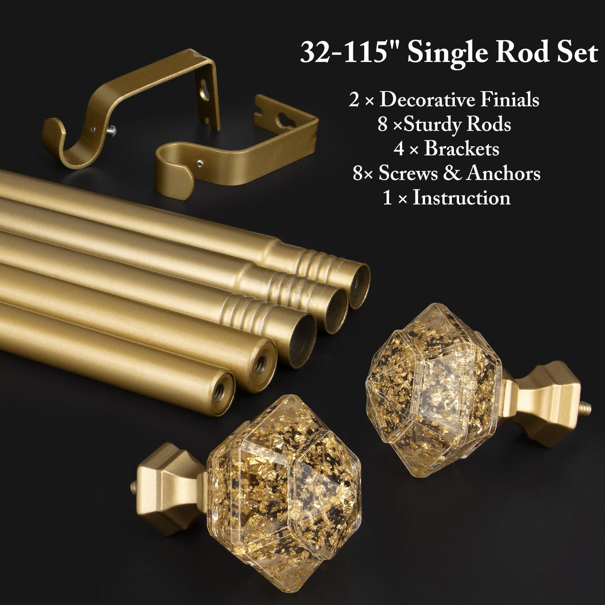 TONIAL included hardware ensures easy, hassle-free setup