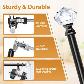 TONIAL telescoping splicing design enables quick length adjustment