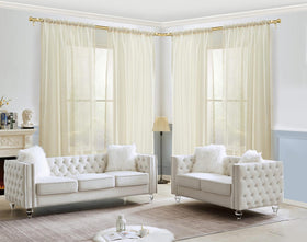 TONIAL side rod adjustable from 32 to 86 inches, perfect for matching varied window widths.