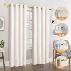TONIAL easy-install design supports quick drapery changes for daily living.