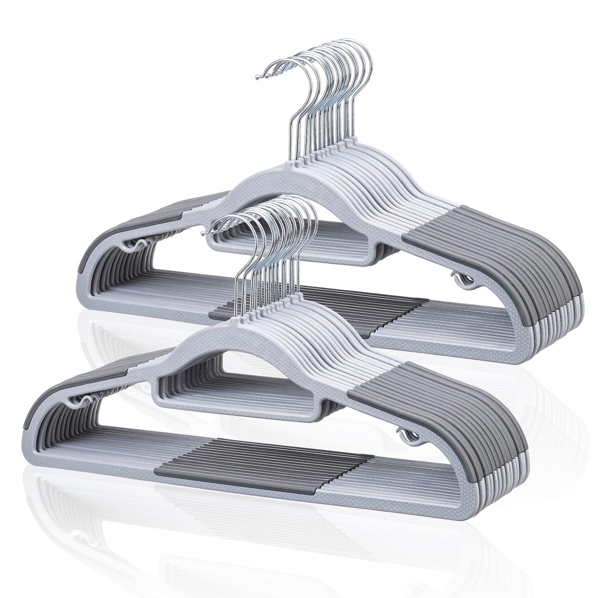 Tonswachic non-slip hanger grips shoulders securely for shirts