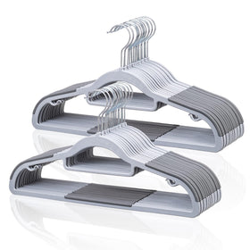 Tonswachic non-slip hanger grips shoulders securely for shirts