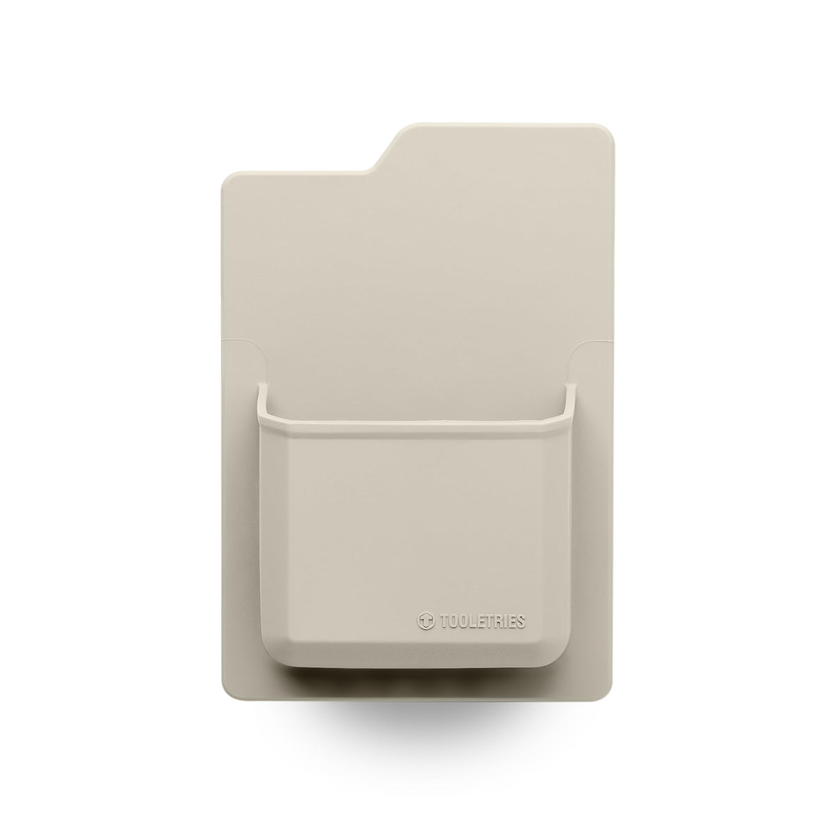 TOOLETRIES James mounted shower shelf shows stable holding on glossy tiles.