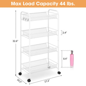 TOOLF four smooth wheels offer 360-degree maneuverability and quiet operation.