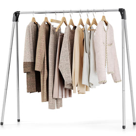 TOOLF clothes drying rack folded compact saves space in small rooms
