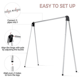 TOOLF 48.8 inches of drying space for bulky items