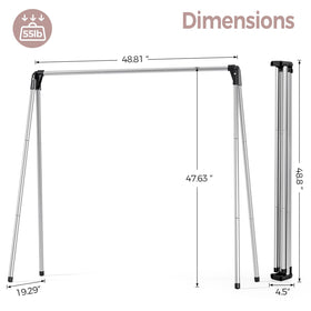 TOOLF rust-resistant tubes ensure long-lasting indoor-outdoor use