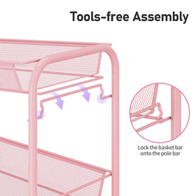 TOOLF shelves supporting up to 33 lbs per tier for organized storage