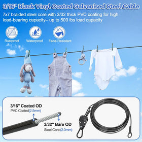 TooTaci self-locking pulley system maintains tension without sag during drying