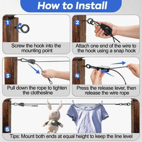 TooTaci spring hook enables fast, secure cloth connections