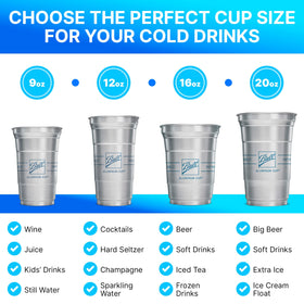 Top Cup uses 90% recycled aluminum for sustainability
