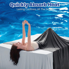 Topcee Arc-Chill fabric close-up showing cooling technology.