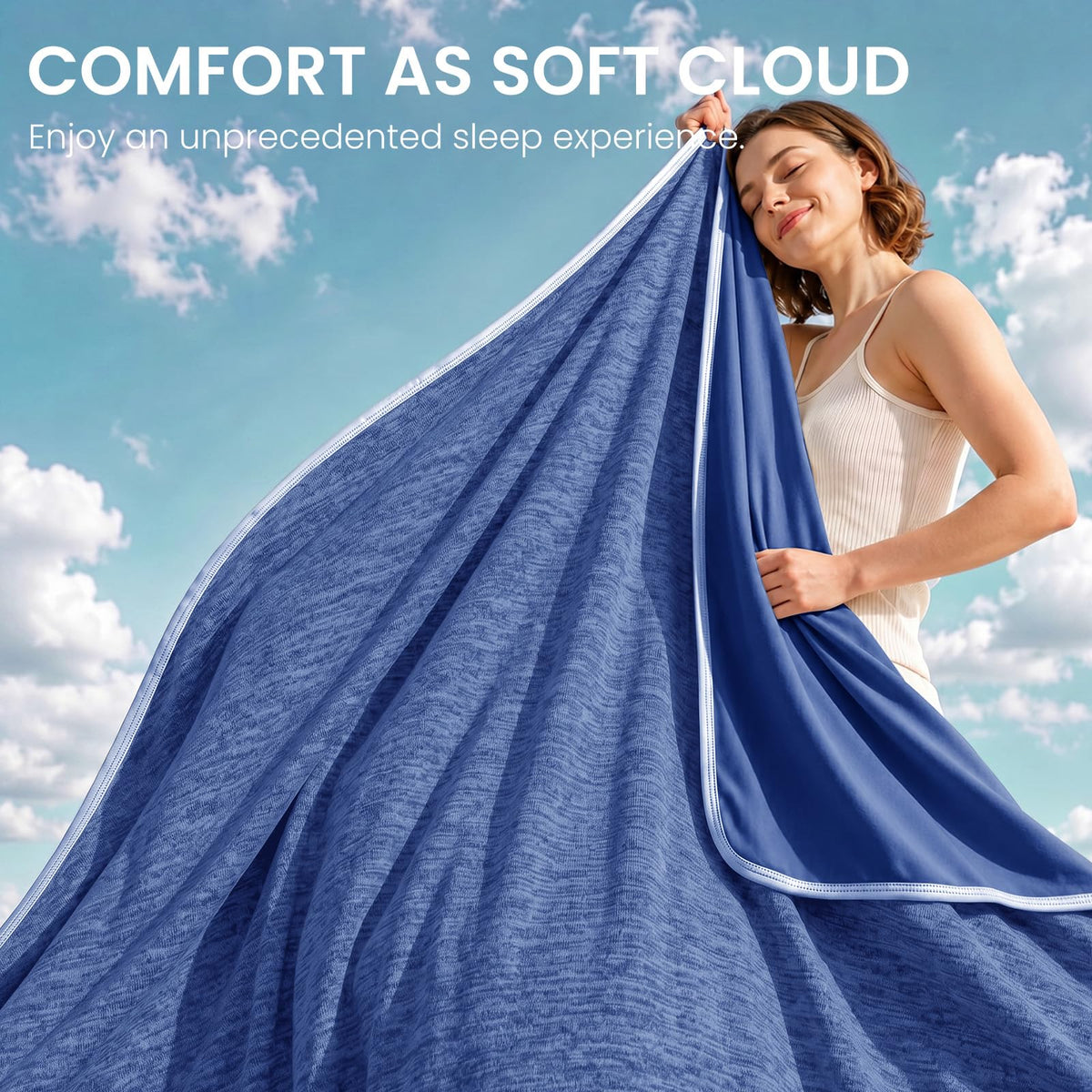 Topcee cooling blanket machine washable design enables easy care