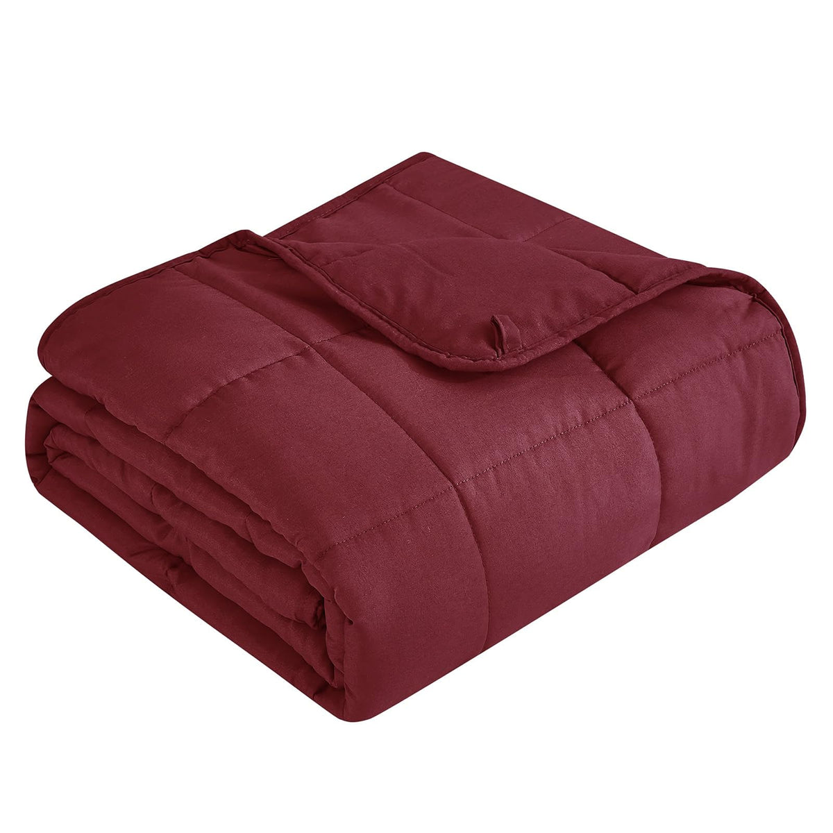 Topcee weighted blanket close-up of soft microfiber cooling texture