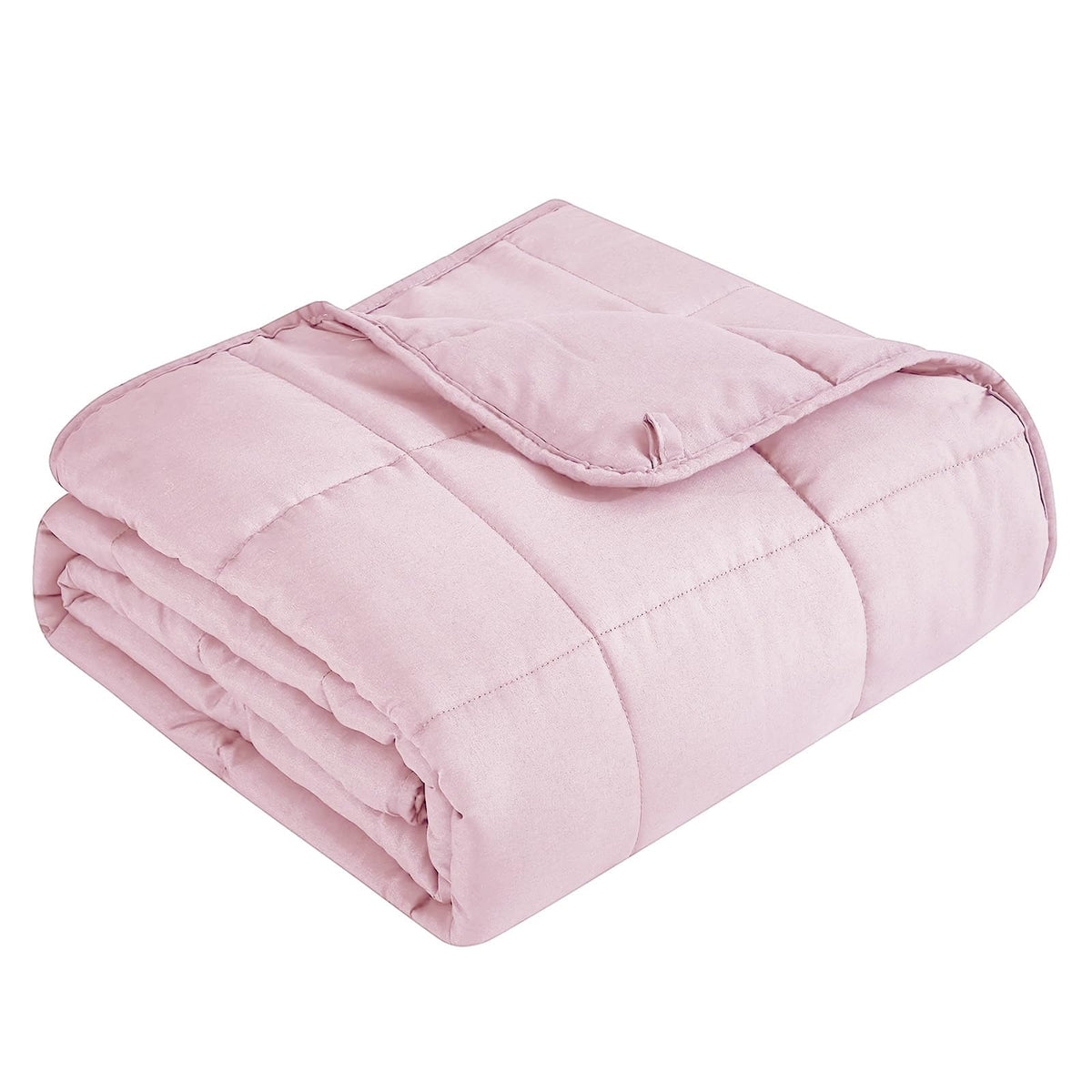Topcee weighted blanket glass beads close-up showing even distribution and cooling comfort