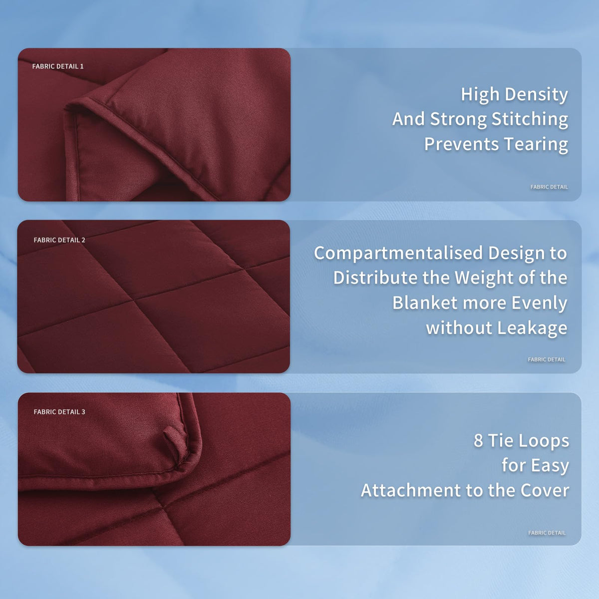 Topcee queen-size 60x80 blanket with clear size guide