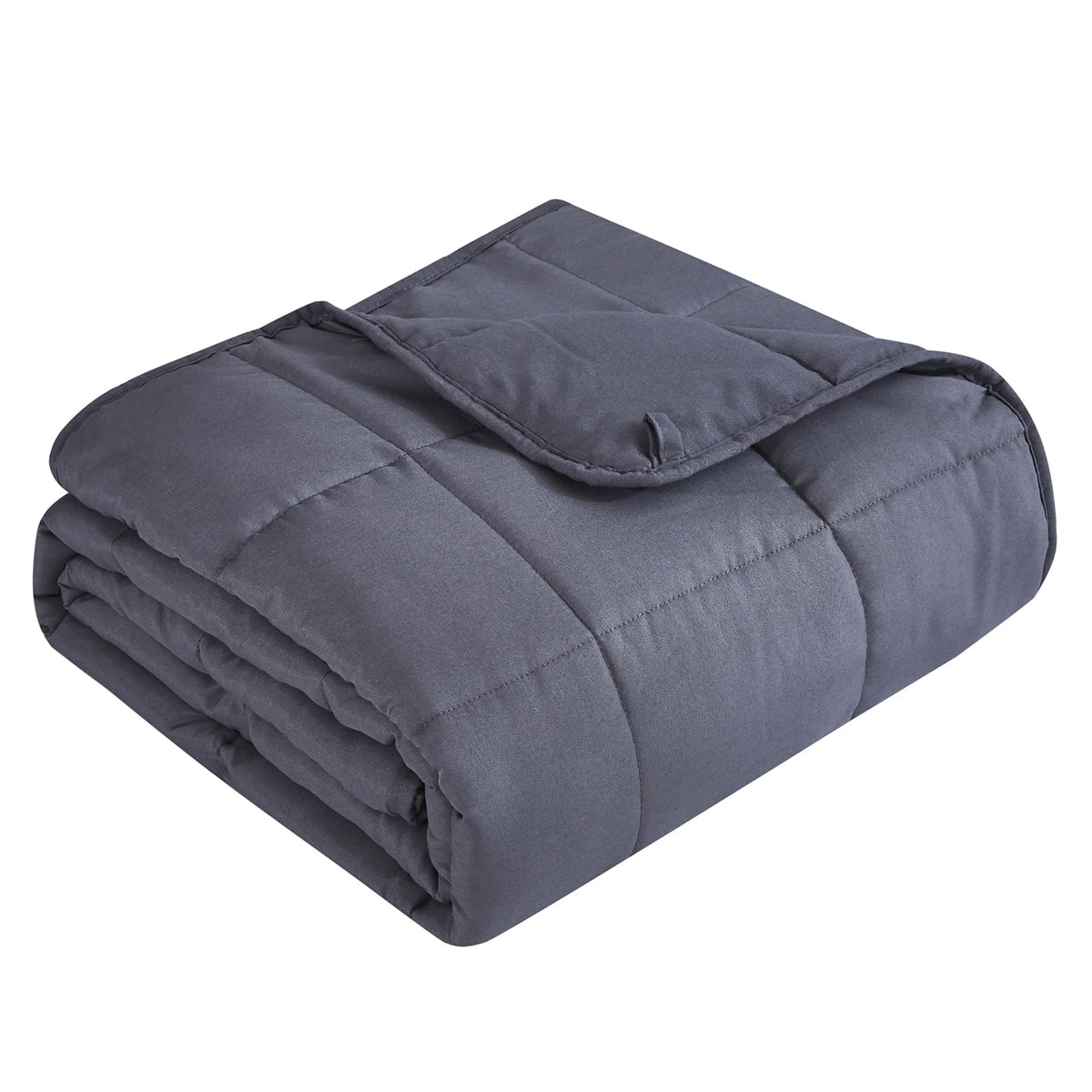 Topcee weighted blanket soft fabric close-up, premium cozy feel for restful sleep