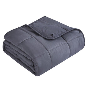 Topcee weighted blanket soft fabric close-up, premium cozy feel for restful sleep