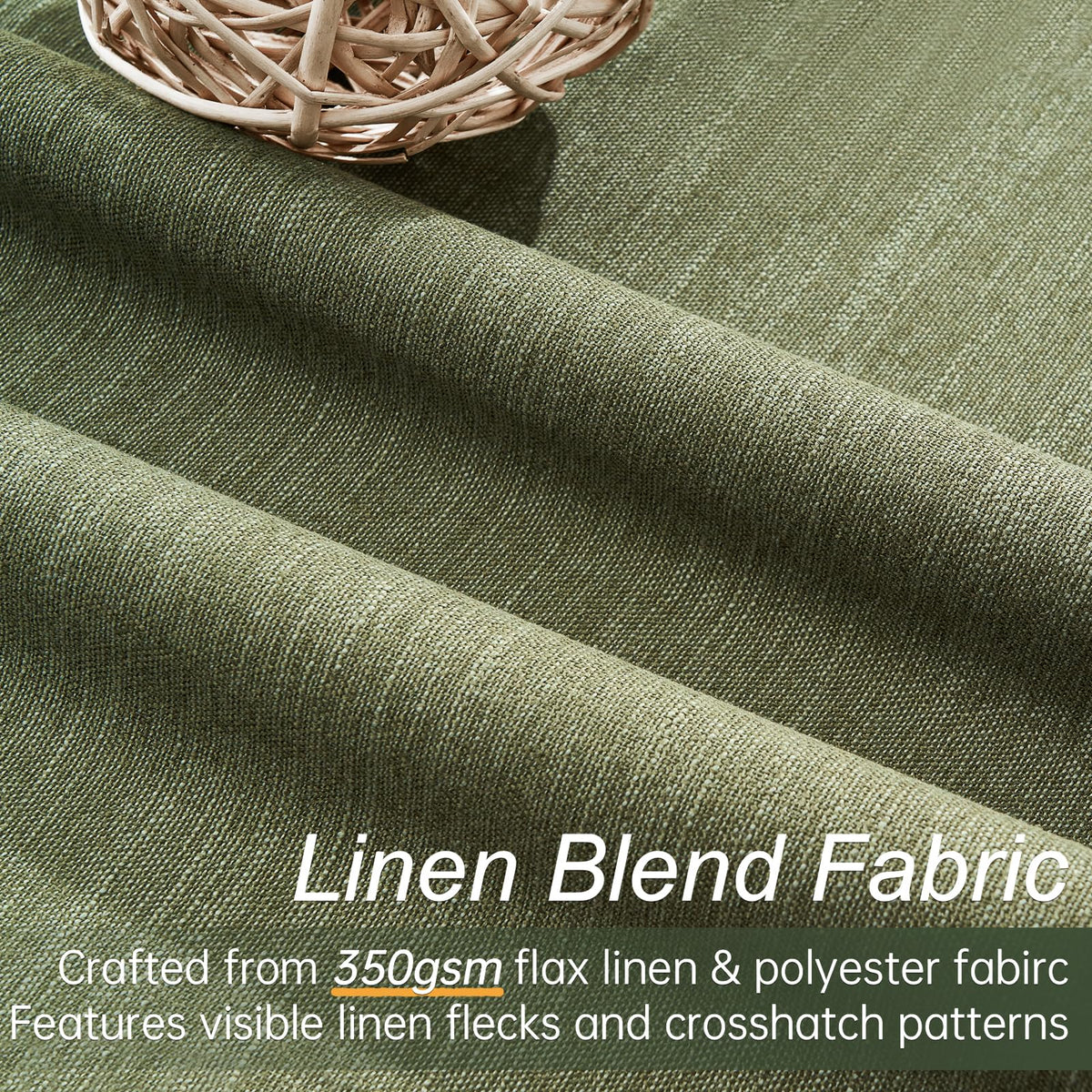 Topfinel dual-layer 100% blackout curtain blocks light and reduces glare