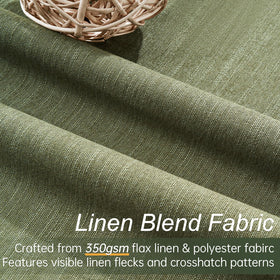Topfinel dual-layer 100% blackout curtain blocks light and reduces glare