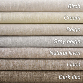Topfinel easy-care fabric is machine washable in cold water.