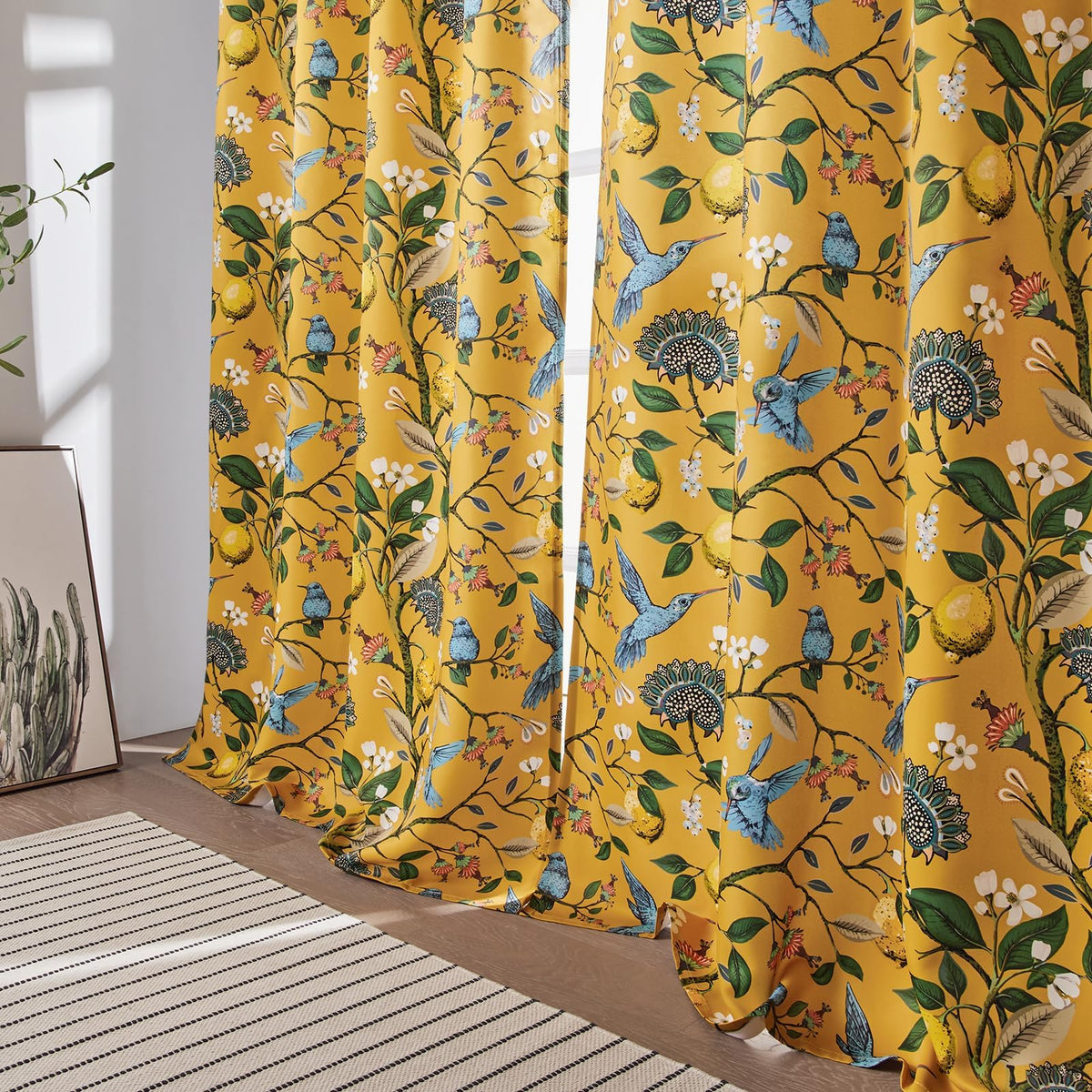 Topfinel energy-efficient fabric helps regulate room temperature.