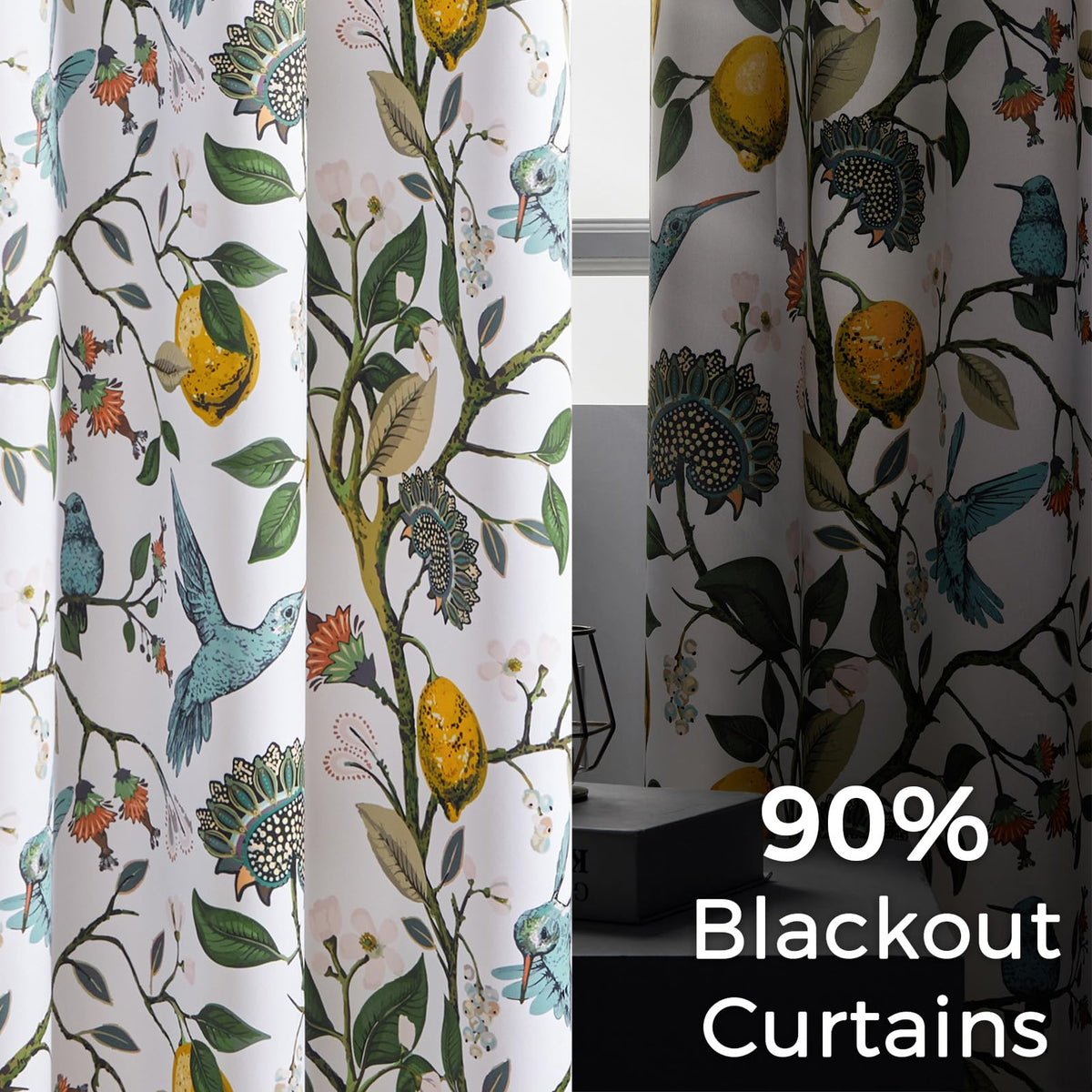 Topfinel farmhouse window curtains offering room darkening and privacy