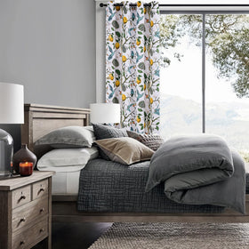 Topfinel floral drapes ideal for living rooms with a classic look