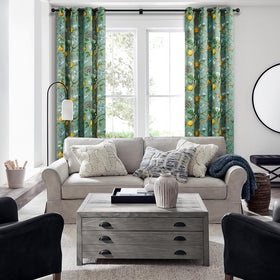 Topfinel lemon accents brighten sunny kitchen and breakfast nooks.