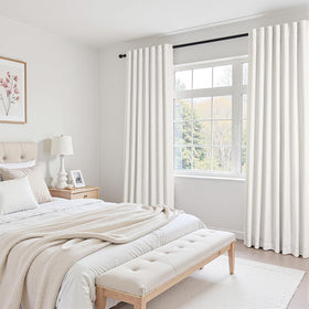 Topfinel curtains show four hanging options suitable for track or hooks