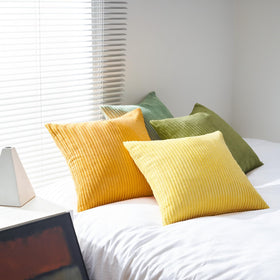 4-piece set ready to refresh a sofa, bed, or lounge area.