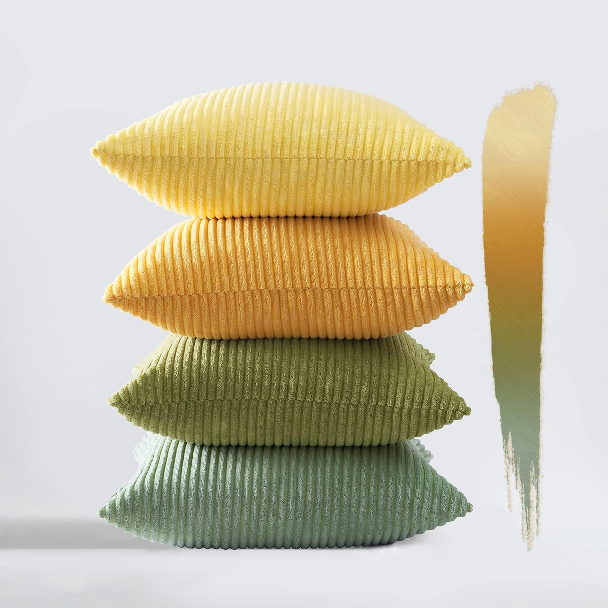 No pillow filling included, connect with your existing inserts.