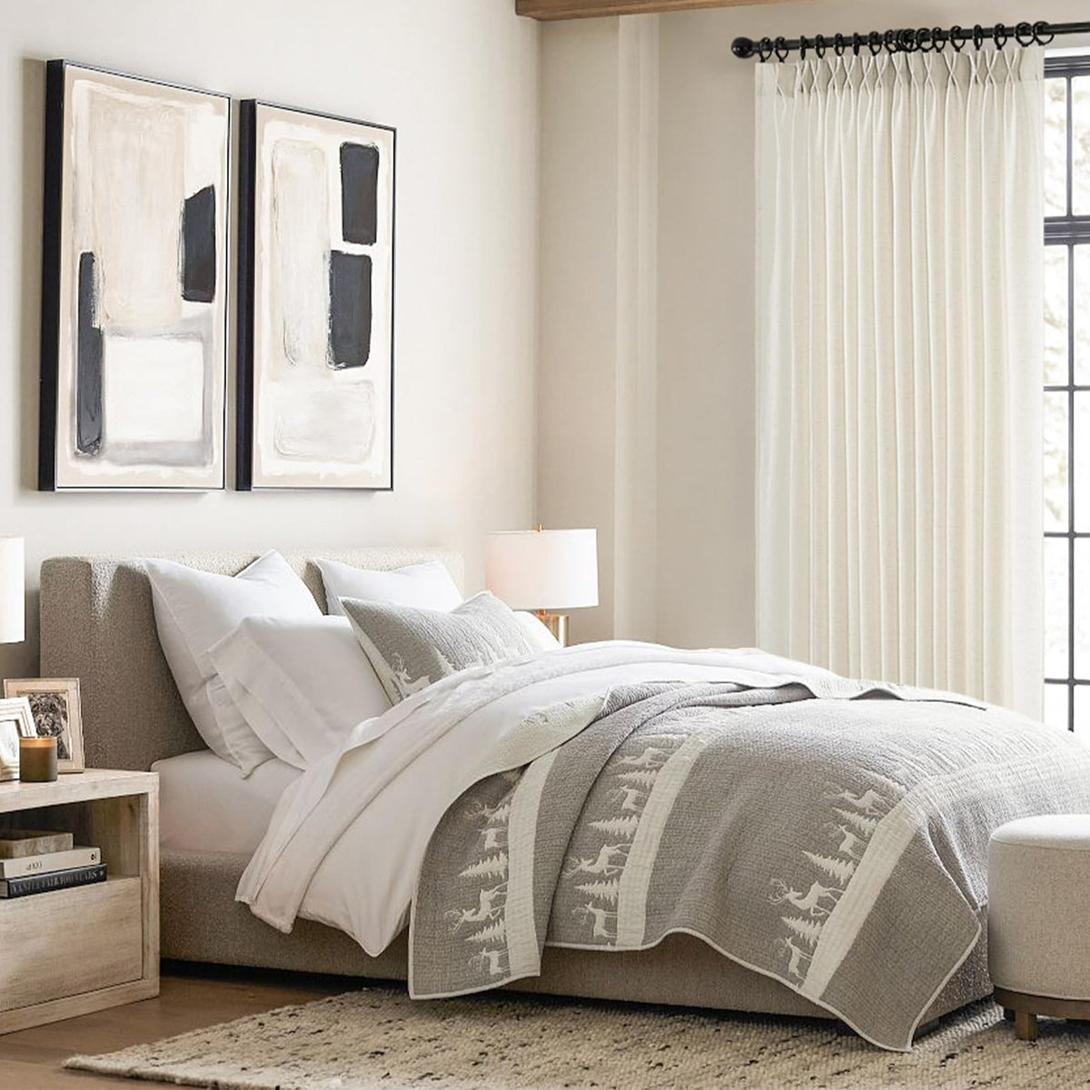Topfinel 84-inch panels offer broad window coverage and drape