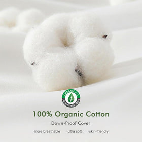 TopGreen care instructions graphic shows machine washable and easy refresh